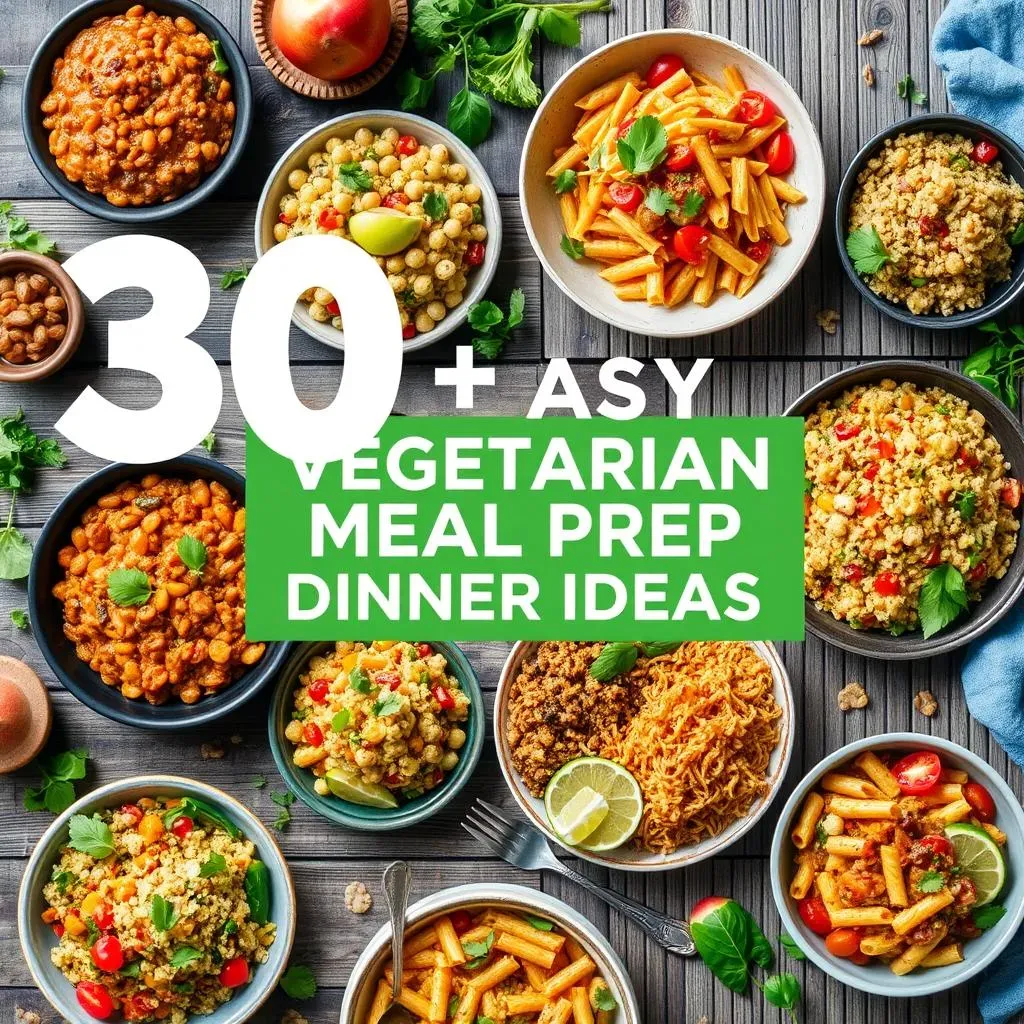 30 Easy Vegetarian Meal Prep Dinner Ideas