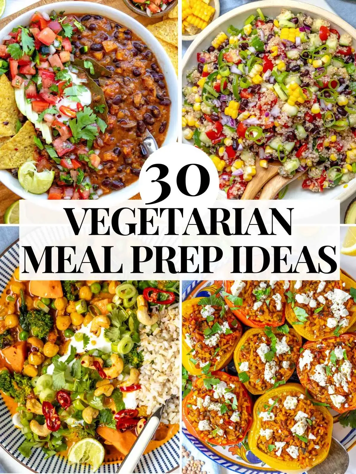 Beyond the Basics: More Healthy Vegetarian Meal Prep Options