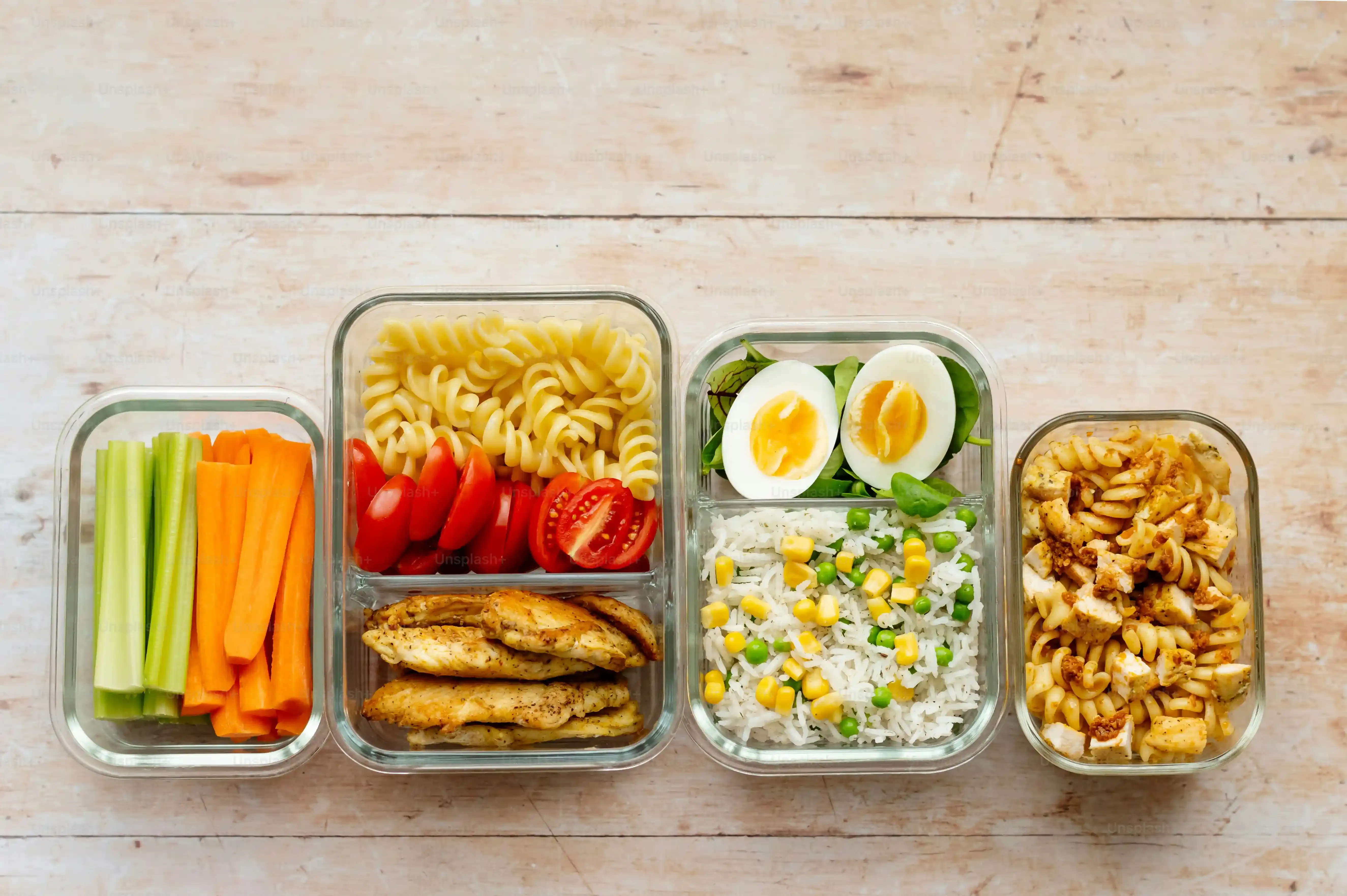 Breakfast and Lunch: Quick Healthy Meal Prep Ideas for One Person