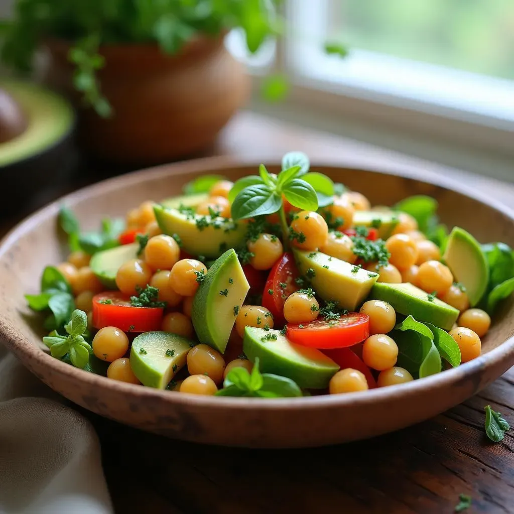 Chickpea and Avocado Creations