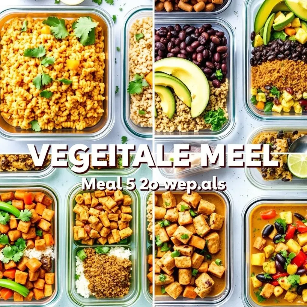 Creative Vegetarian Dinner Meal Prep Ideas for the Whole Week