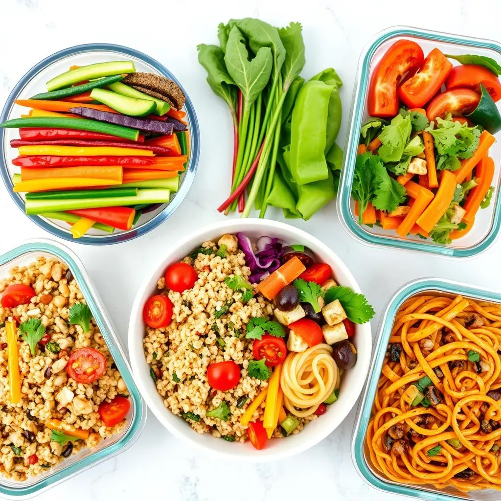 Delicious and Easy Vegetarian Lunch Meal Prep Recipes