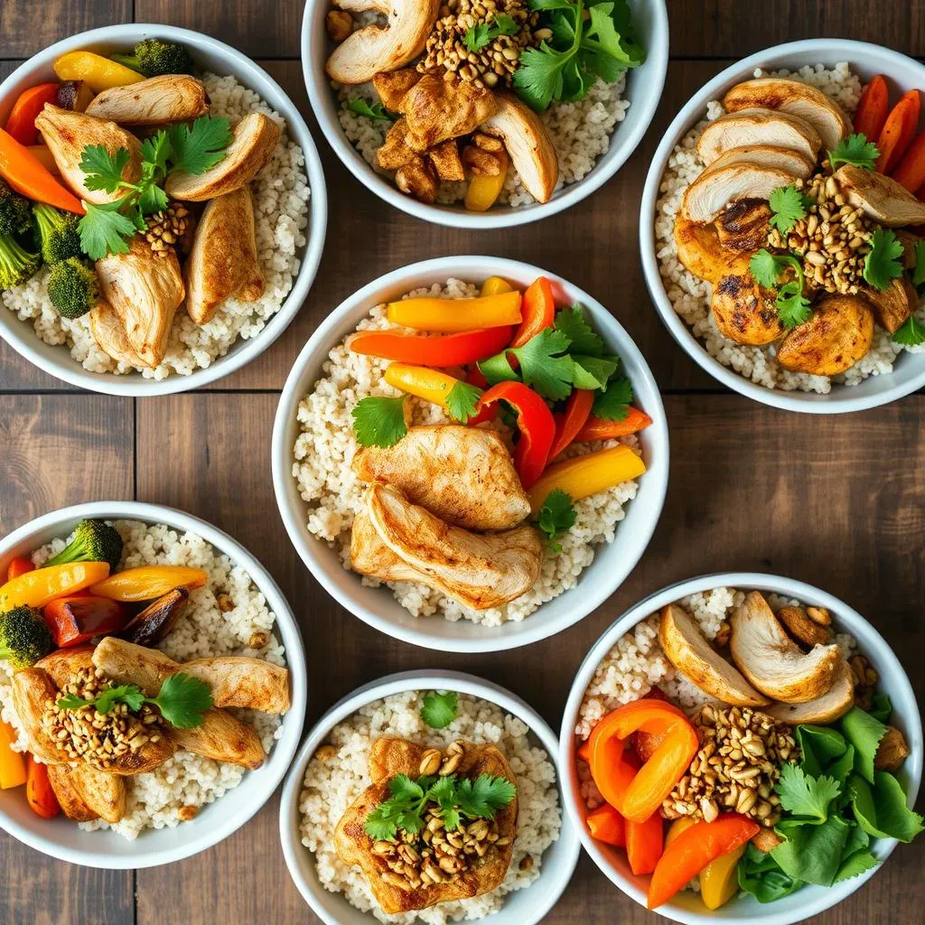 Delicious and Healthy Chicken Meal Prep Bowls