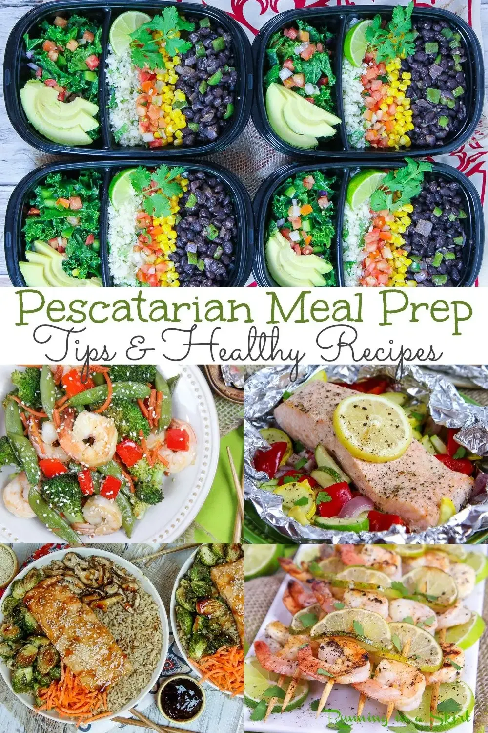 Delicious & Easy Healthy Pescatarian Meal Prep Ideas