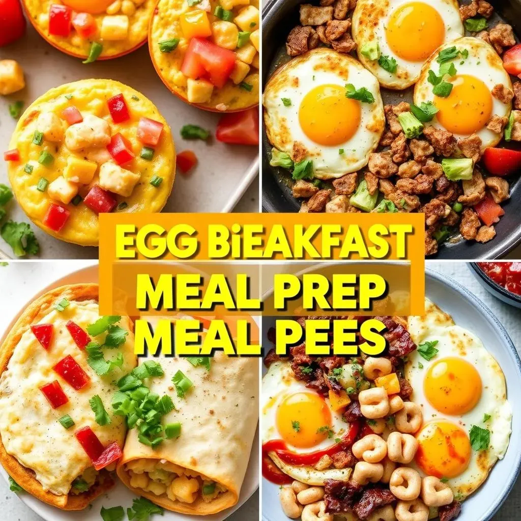 Delicious & Easy Meal Prep Egg Breakfast Recipes