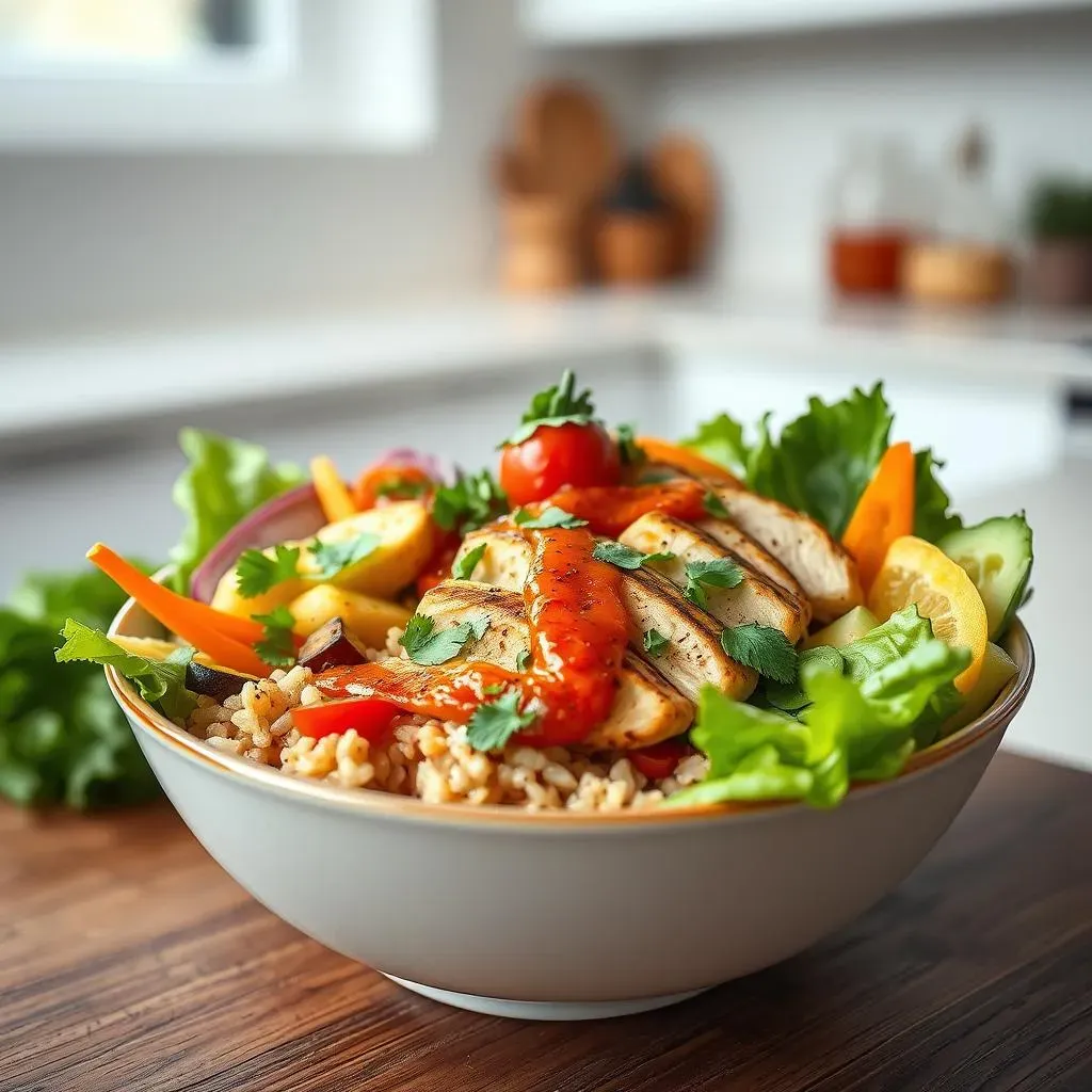 Easy Healthy Meal Prep Ideas Under 500 Calories: Chicken & Veggie Bowls