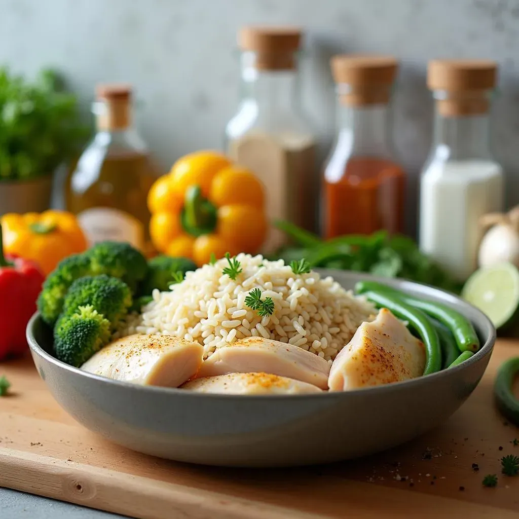 Essential Ingredients for Chicken and Rice Meal Prep