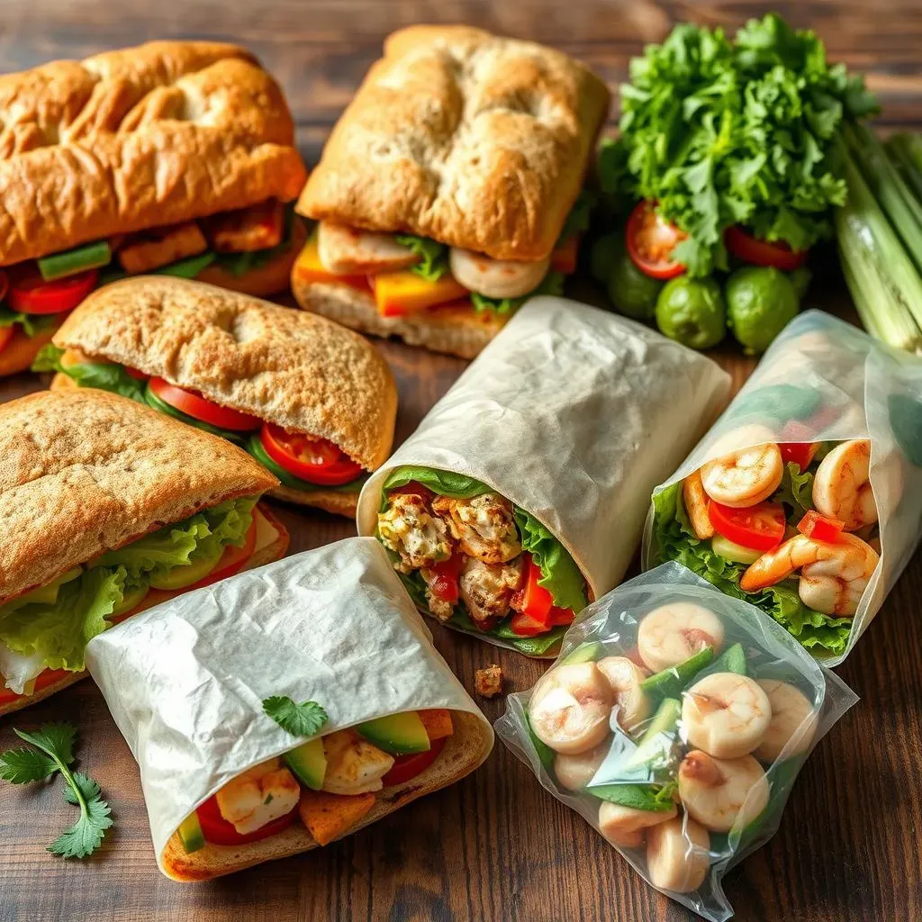 Grab & Go: Sandwiches, Wraps & Rolls