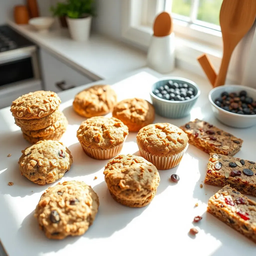 GrabandGo Goodness: Breakfast Cookies, Muffins, and Bars for Meal Prep