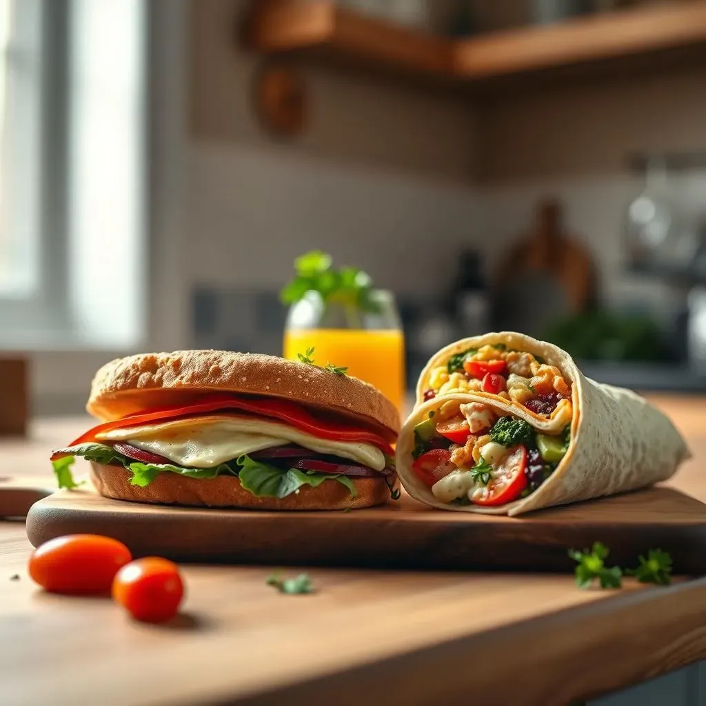 GrabandGo Goodness: Breakfast Sandwiches, Burritos, and More Healthy Meal Prep Ideas