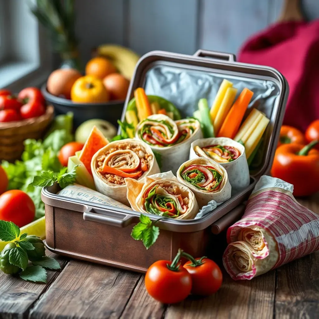 GrabandGo Goodness: Packable Sandwiches, Wraps & Rolls for Easy Meal Prep