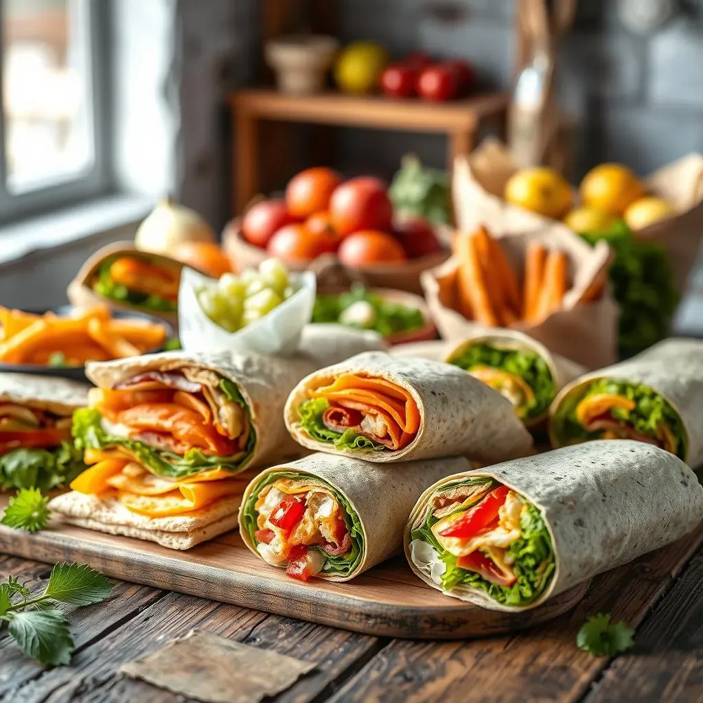 GrabandGo: Packable Sandwiches, Wraps, and Rolls Meal Prep