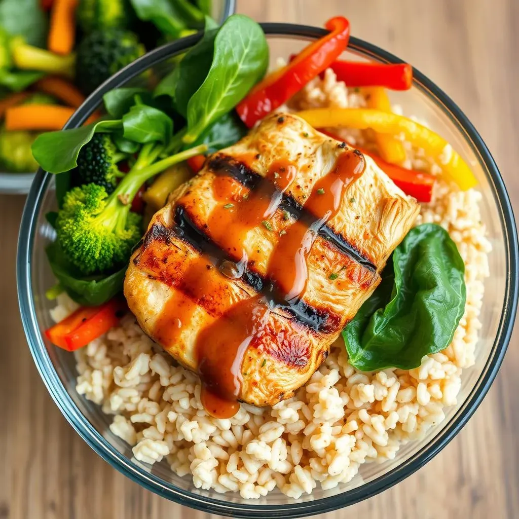 Healthy Chicken and Rice Meal Prep Bowls for Weight Management