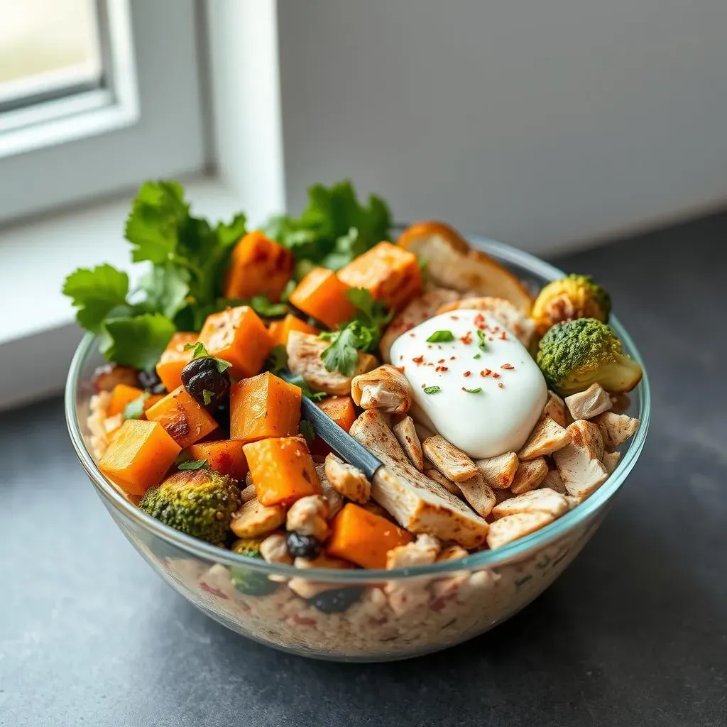 Healthy Chicken Lunch Meal Prep Bowls: Flavor & Nutrition