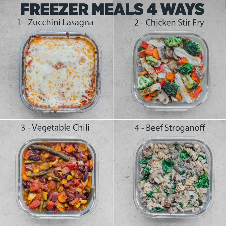 Practical healthy freezer meal prep ideas for monthly cooks