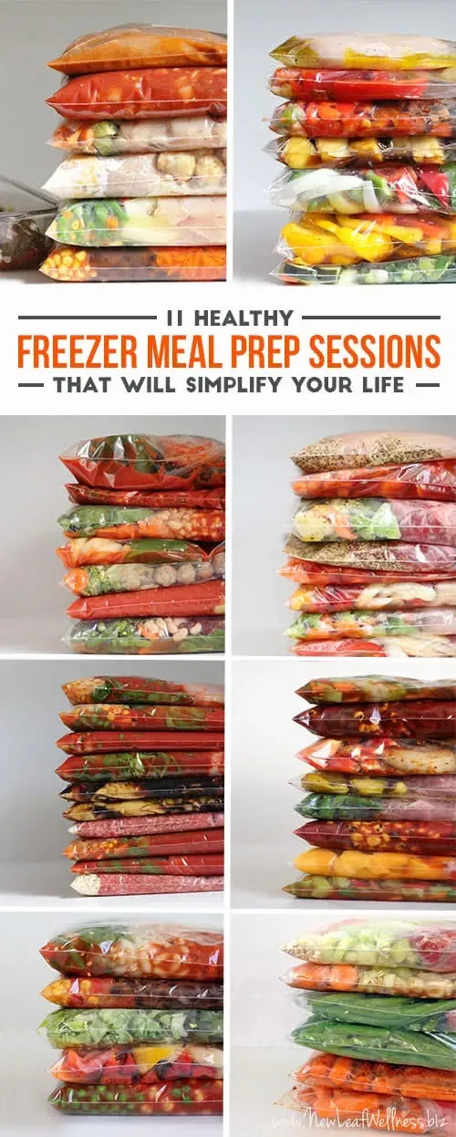 Easy healthy meal prep freezer ideas for busy weeks