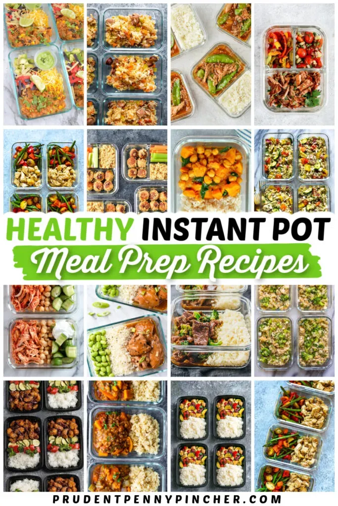Quick, healthy meal prep ideas instant pot magic