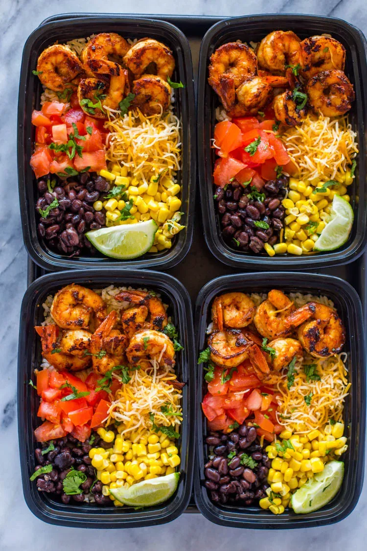 Amazing healthy meal prep ideas shrimp for quick meals