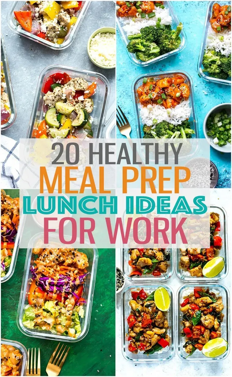 Practical healthy meal prep lunch ideas for work