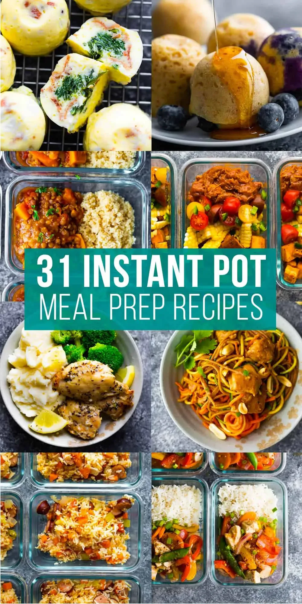 Healthy Meal Prep Staples Made Easy in Your Instant Pot