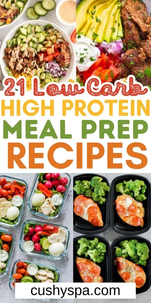 Best high protein low carb meal prep ideas for weight loss