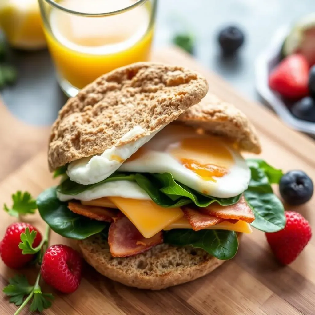 How to Make Healthy Meal Prep Breakfast Sandwiches