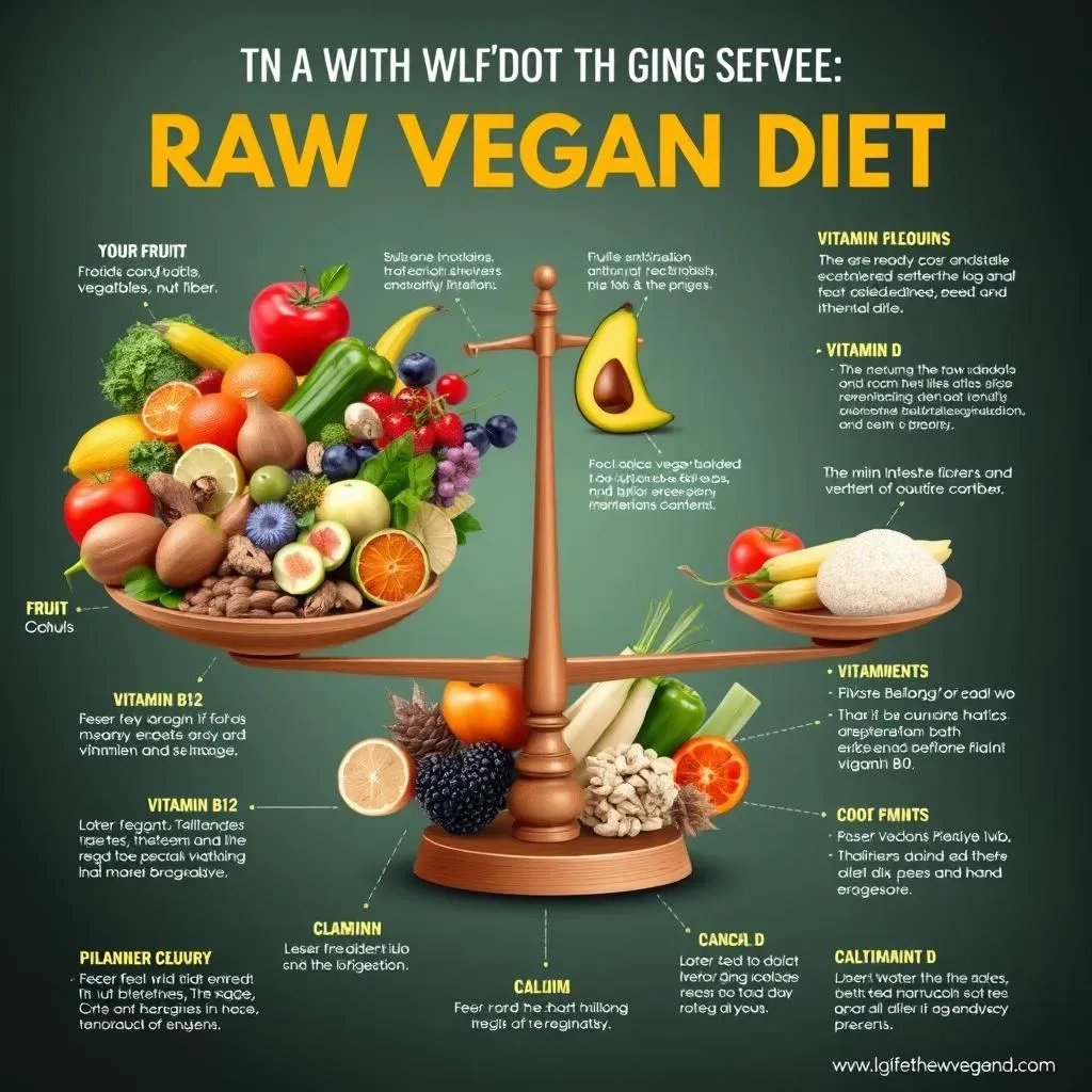 Important Notes About Raw Vegan Diets & Nutritional Values