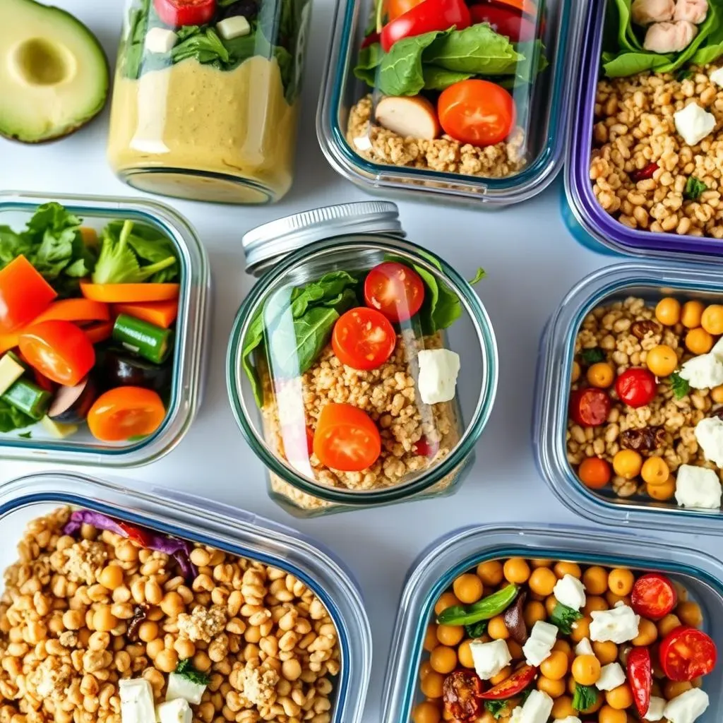 Lunchtime Legends: Easy Meal Prep Recipes for Salads, Bowls & More