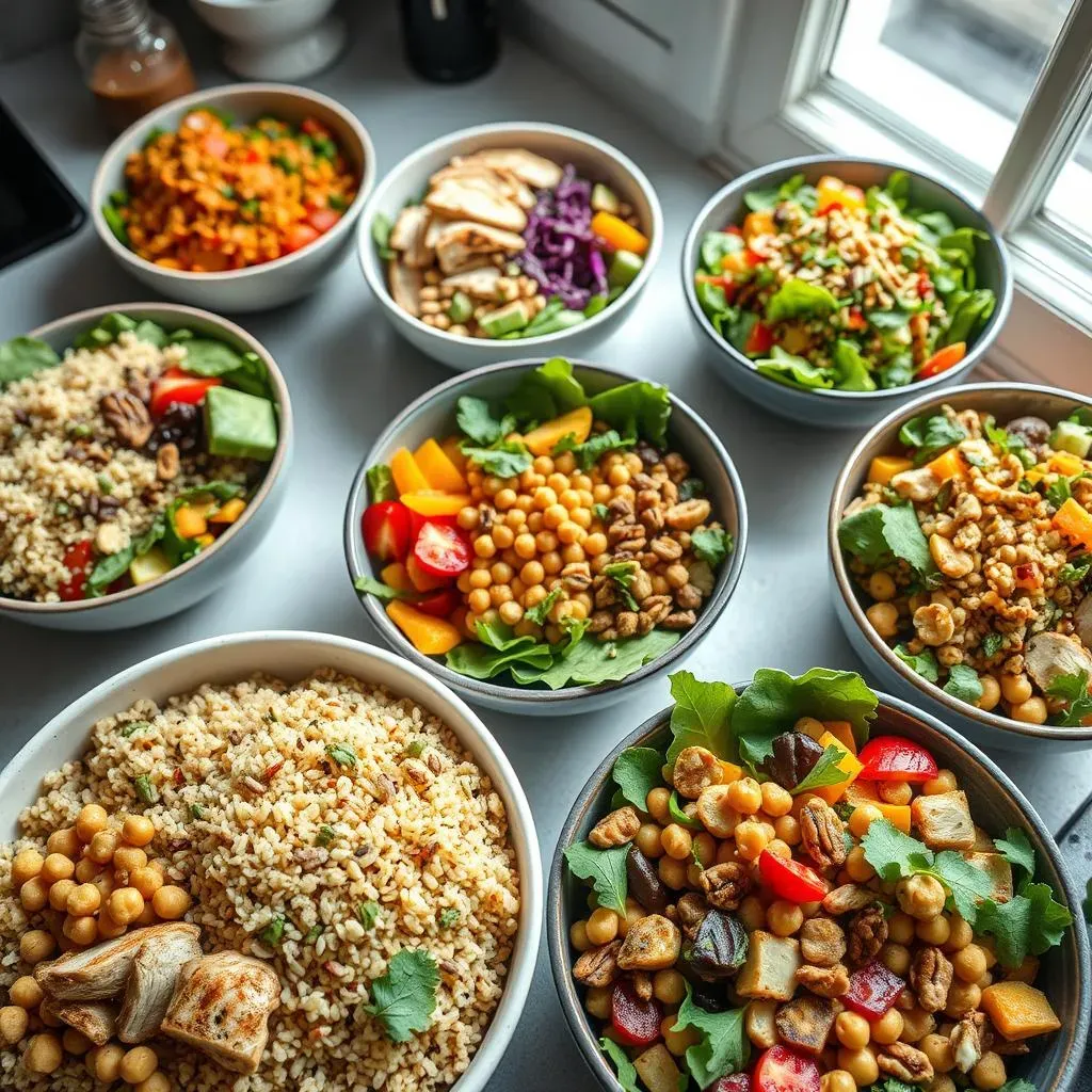 Lunchtime Sorted: Salad and Bowl Meal Prep Recipes for a Healthy Week