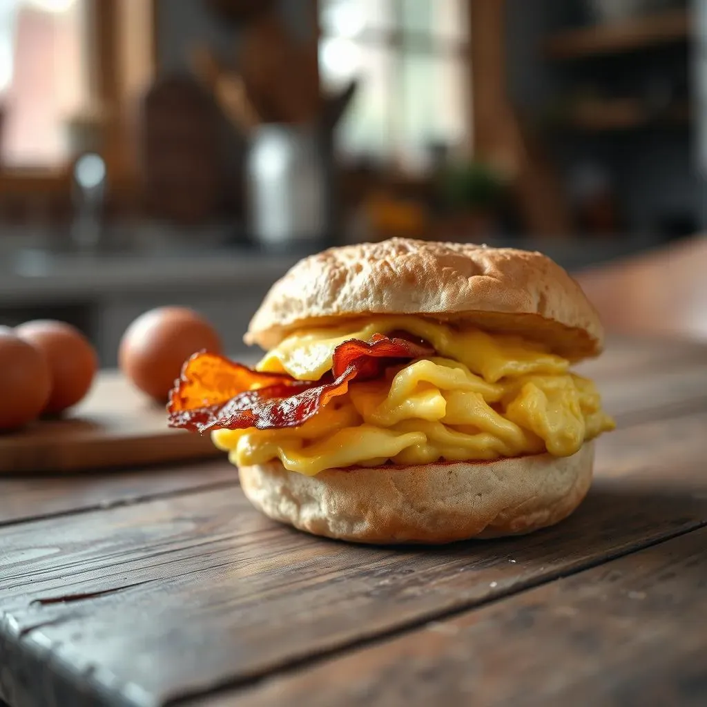 Making Your Own Freezer Breakfast Sandwiches