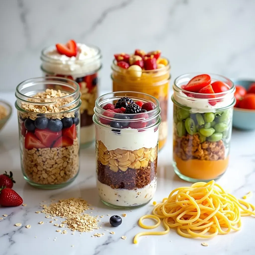 Mason Jar Magic: Streamlining Your 3 Day Meal Prep