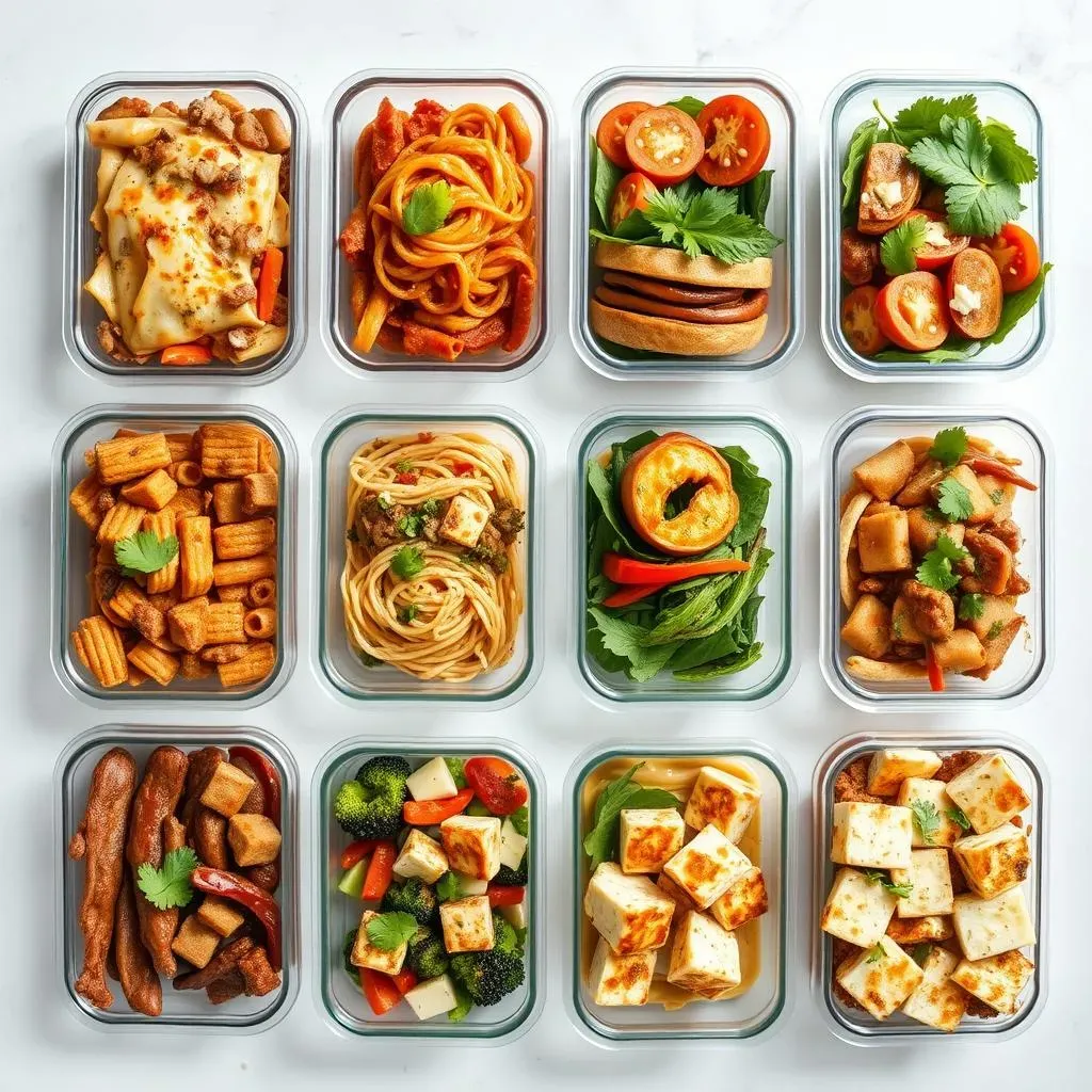 MeatBased and Vegetarian High Protein Meal Prep Ideas