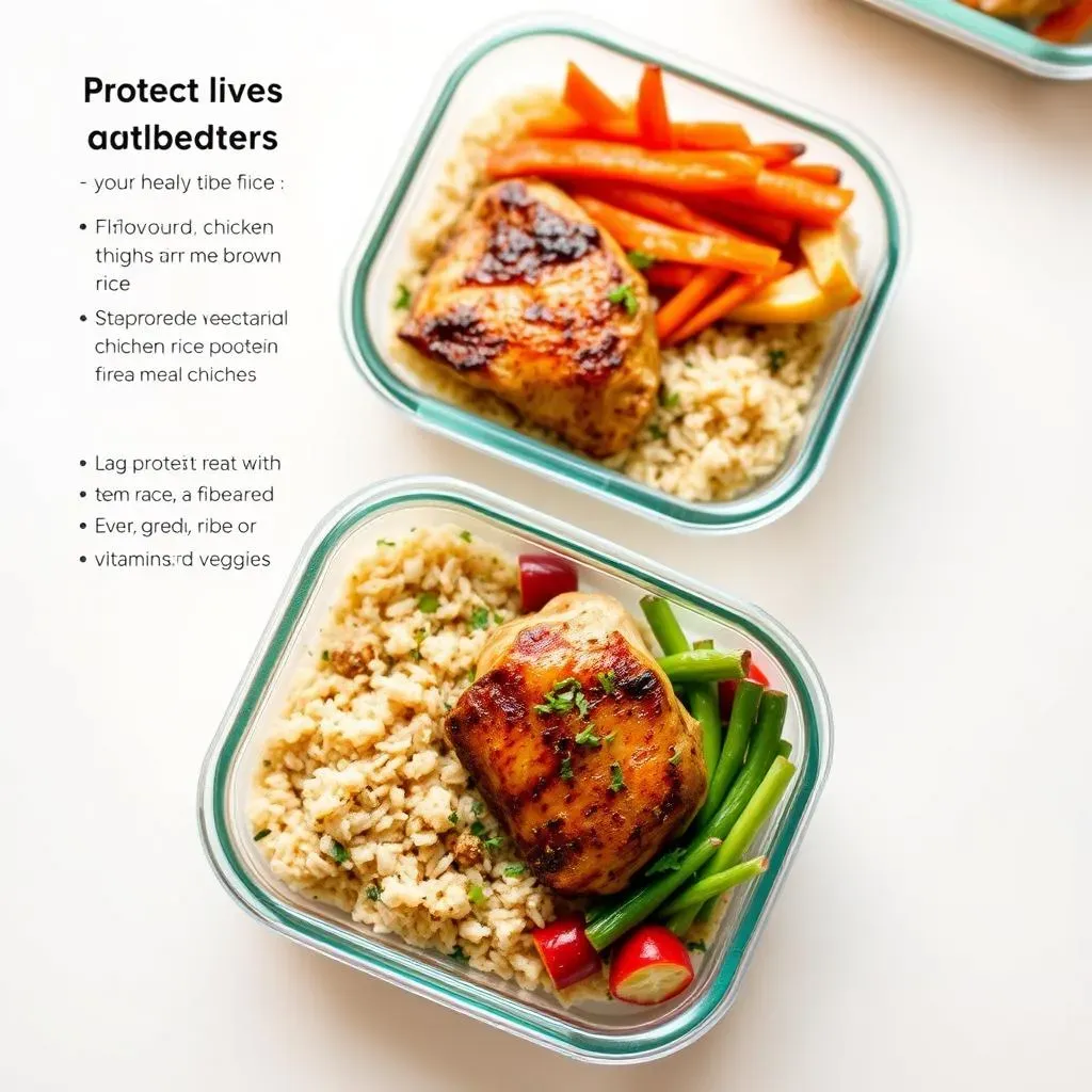 Nutrition, Storage, and Related Chicken Thigh Meal Prep Recipes