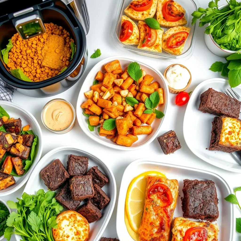 PlantBased, Sweet, and Air Fryer Easy Meal Prep Recipes