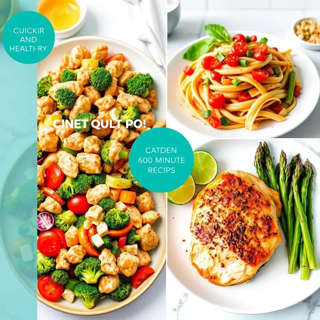 Quick Dinner Meal Prep Recipes Under 500 Calories: 30 Minutes or Less