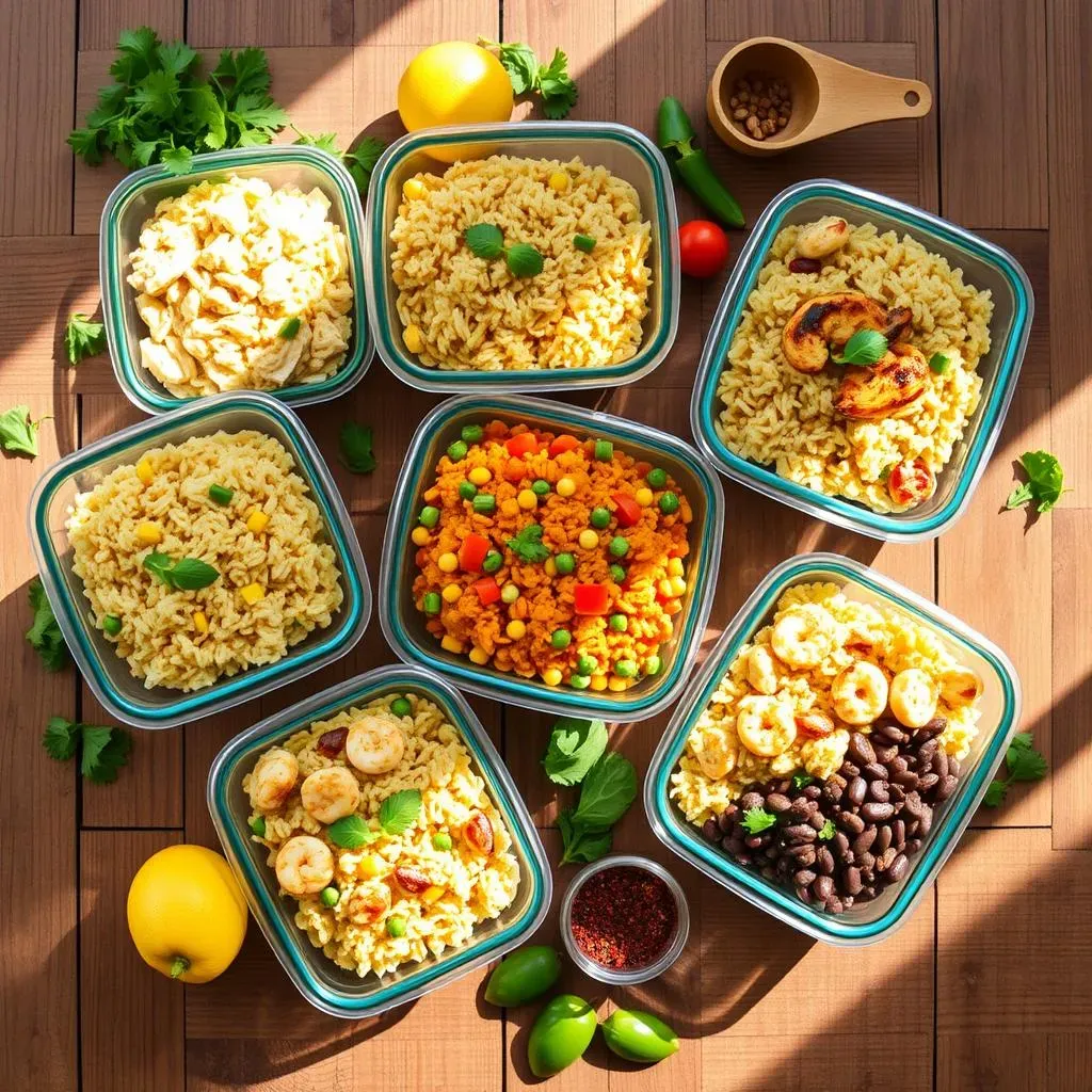 Quick & Easy Dinner Meal Prep Ideas with Rice: 5 Recipes