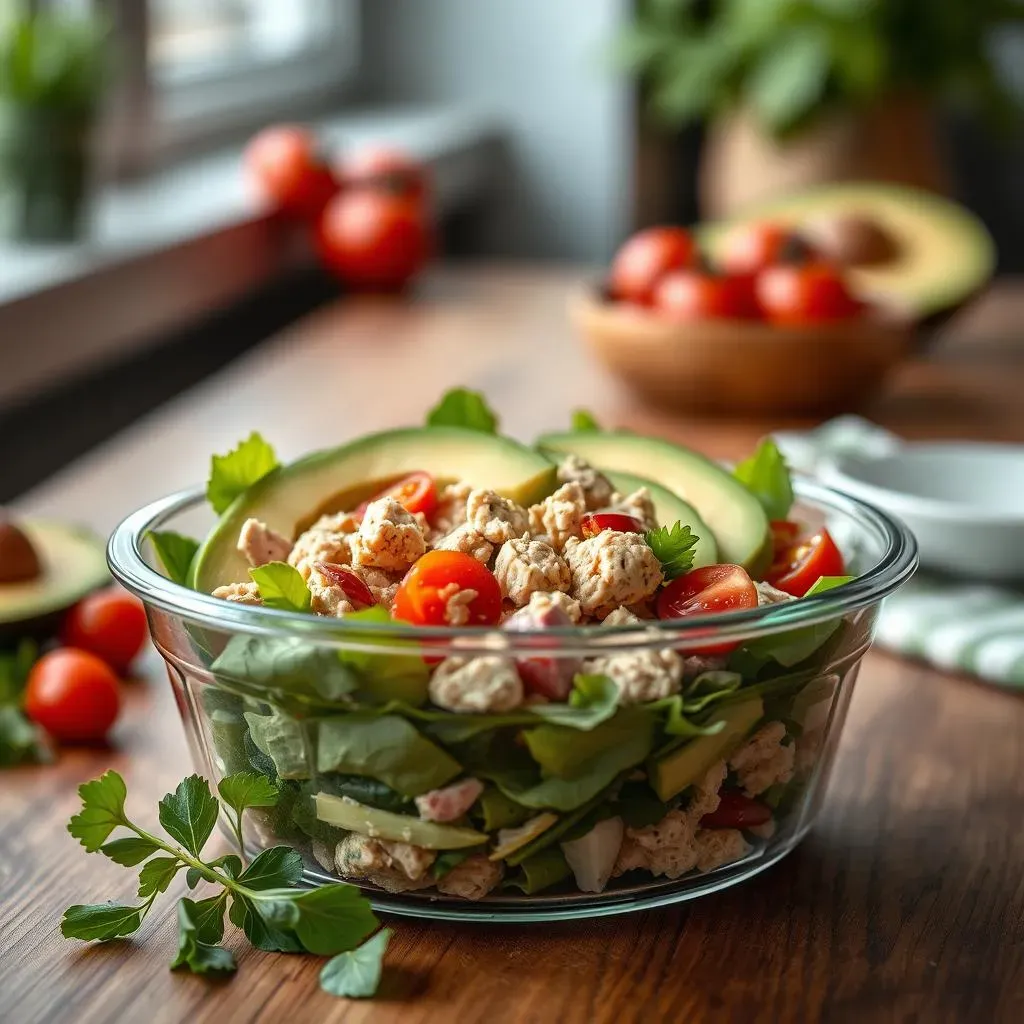 Quick & Easy Tuna Salad Lunch Meal Prep