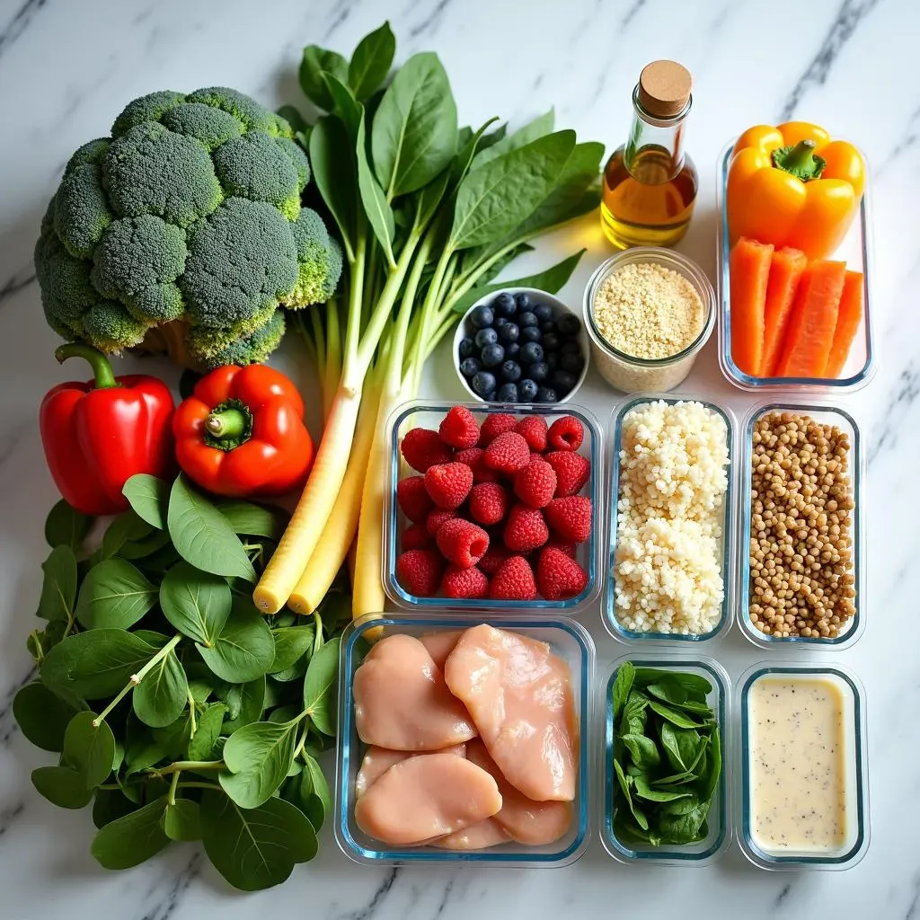 RealLife 2Week Meal Prep Grocery List Examples & Recipes