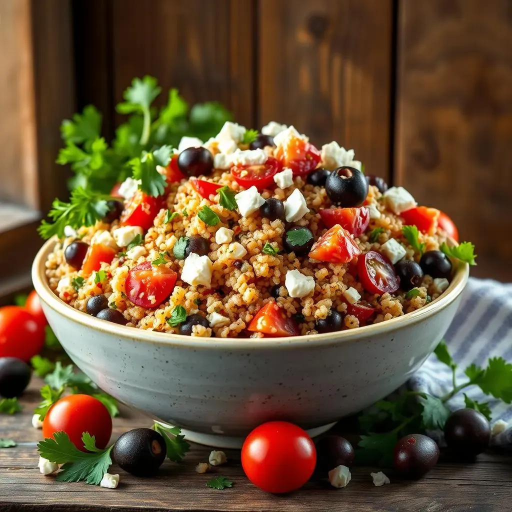 Sample Recipe: Mediterranean Quinoa Salad