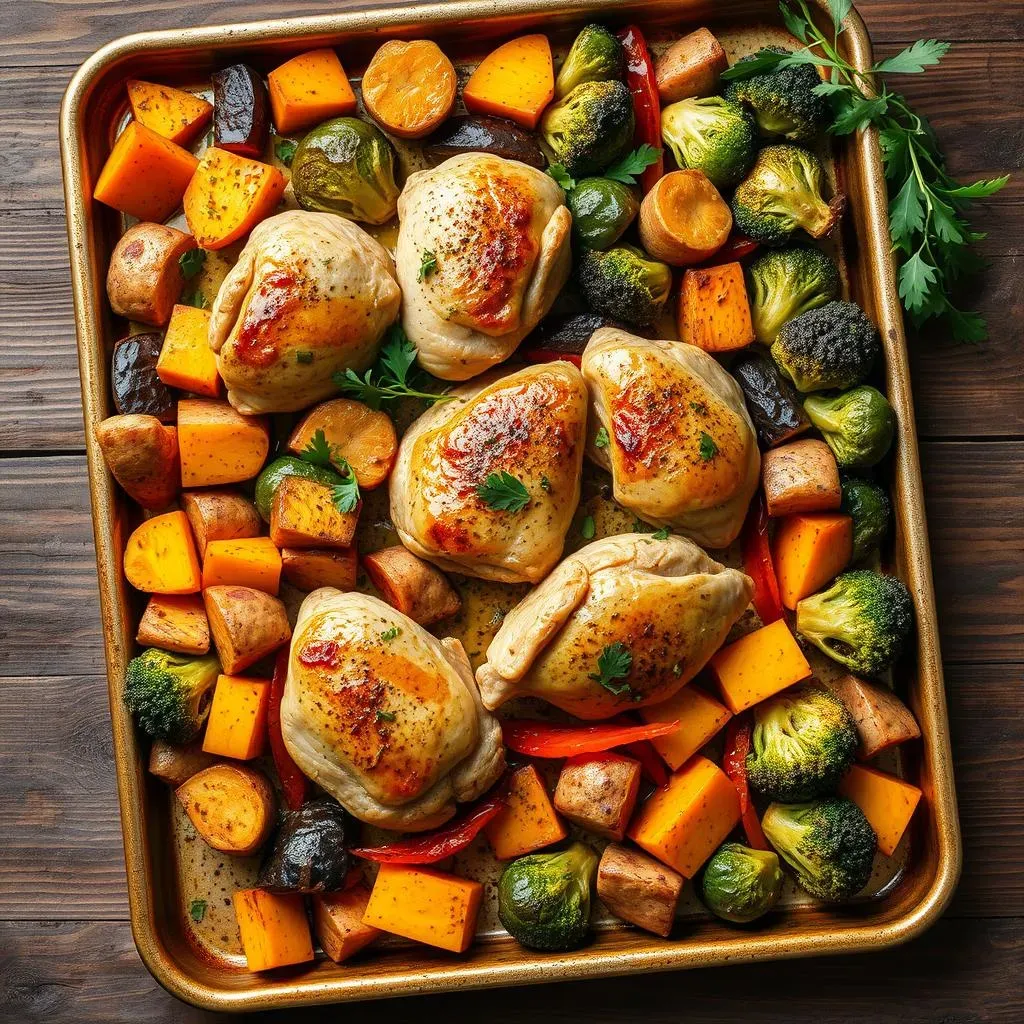 Simple Sheet Pan Chicken and Sweet Potato Recipes