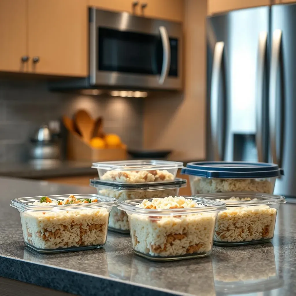 Storing and Reheating Your Chicken and Rice Meal Prep