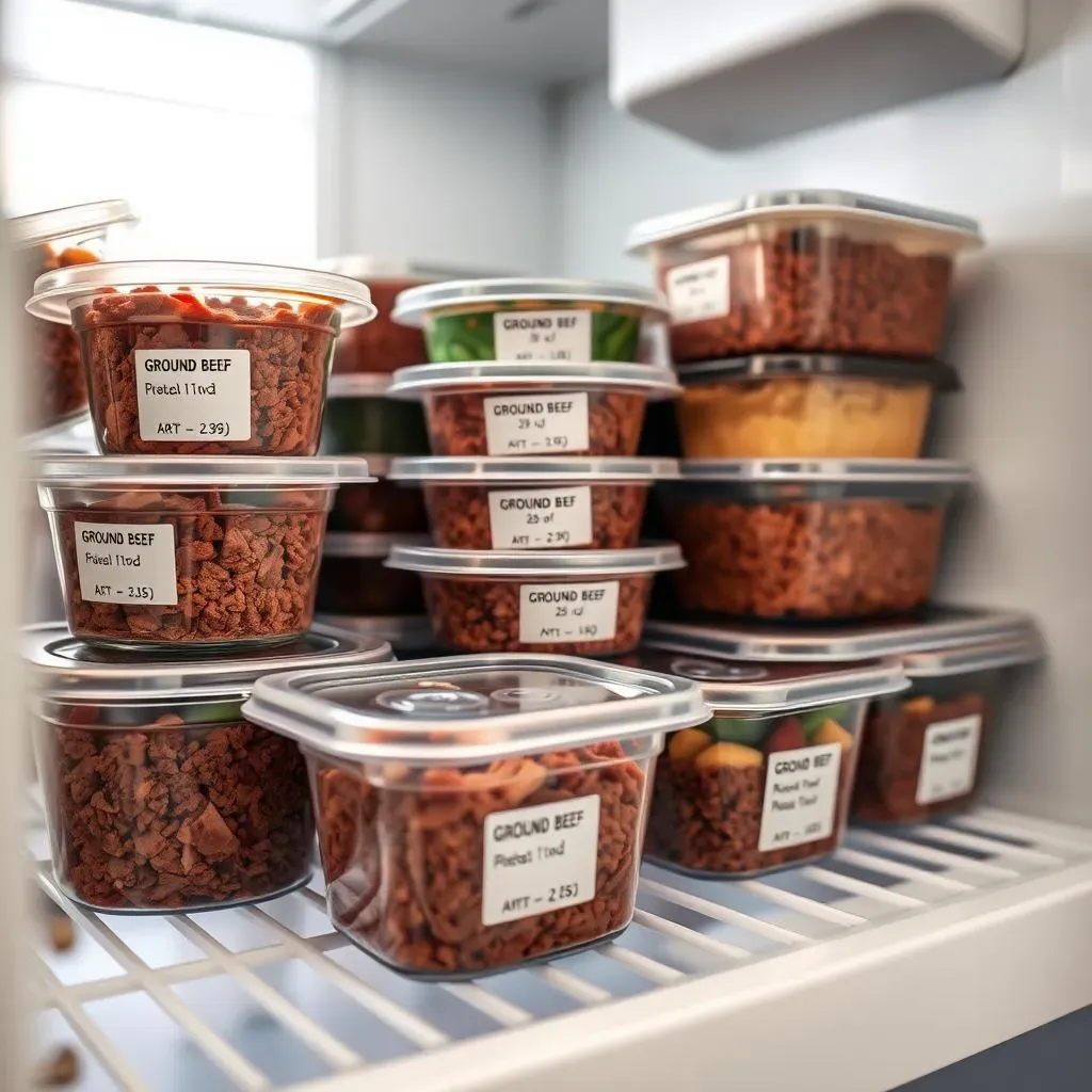 Storing Your Ground Beef Meal Preps Safely