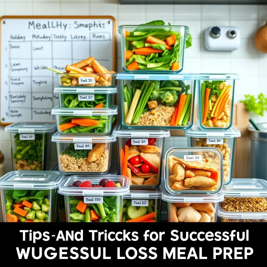 Tips and Tricks for Successful Weight Loss Meal Prep