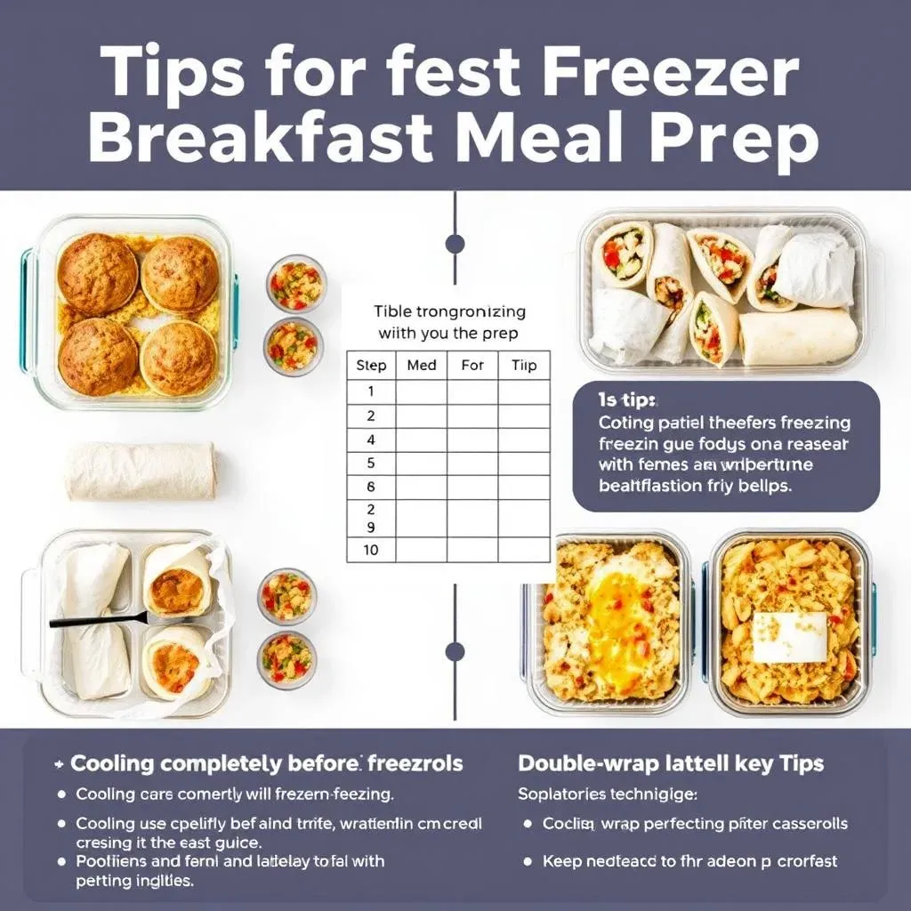 Tips for Perfect Freezer Breakfast Meal Prep