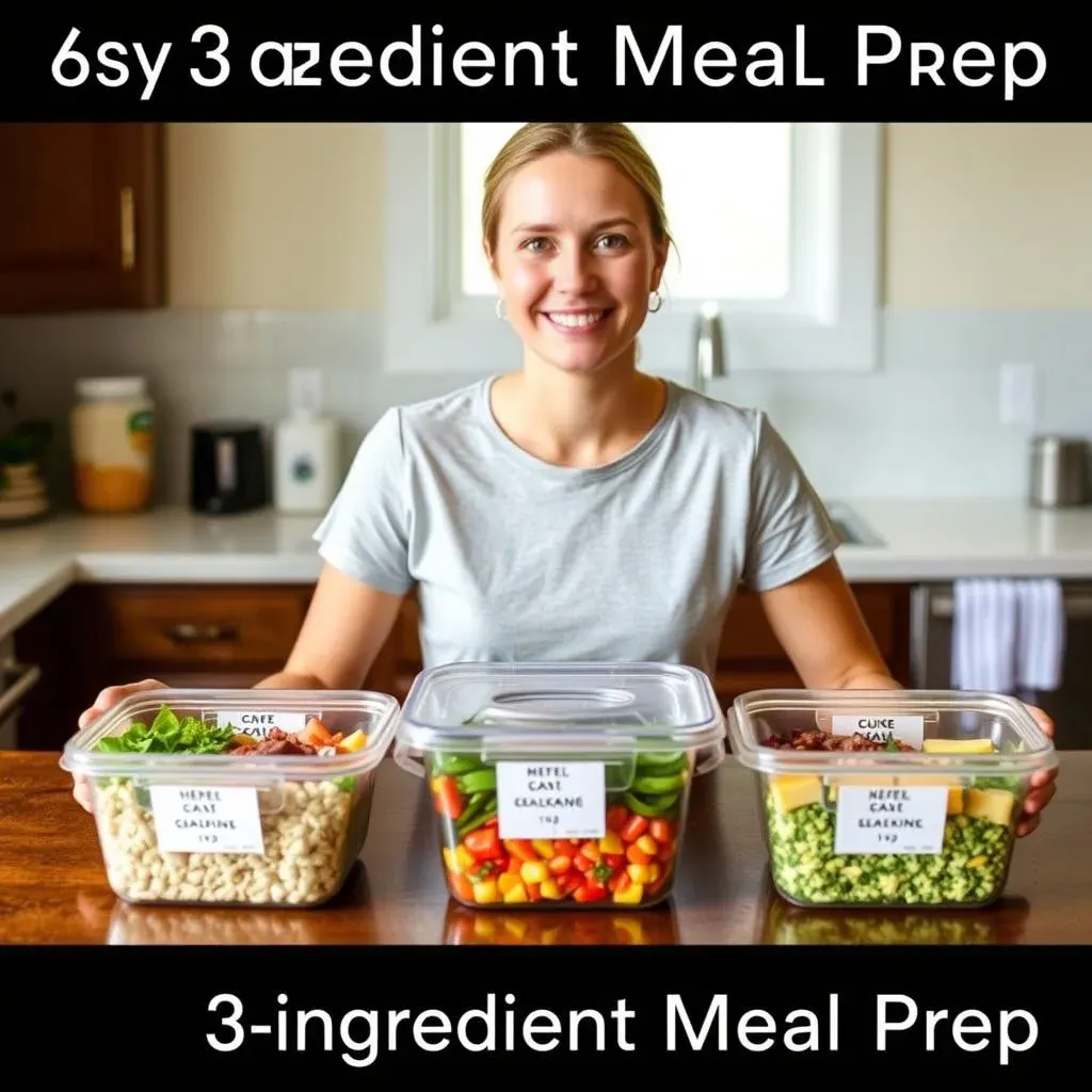 Tips for Successful 3Ingredient Meal Prep