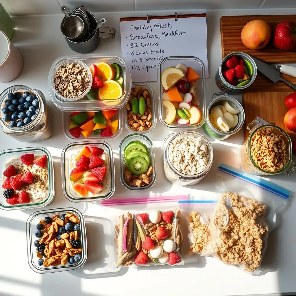 Tips for Successful Healthy Breakfast Meal Prepping