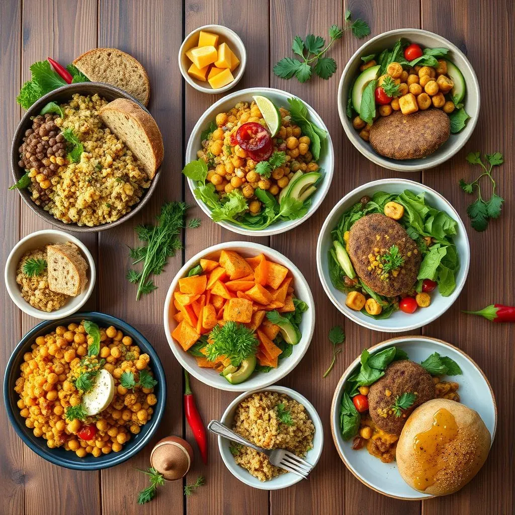 Vegetarian and Vegan HighProtein Meal Prep Options