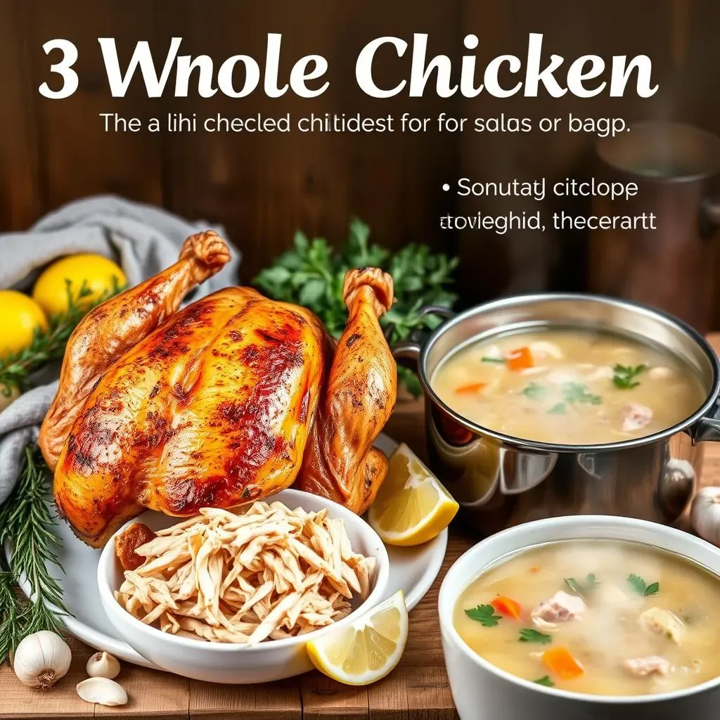 Whole Chicken 3 Ways: From Roast to Leftovers