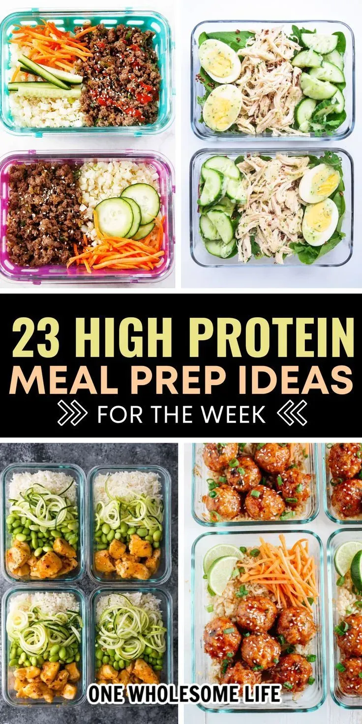 Why High Protein Meal Prep for the Week Actually Works (and When It Doesn't)